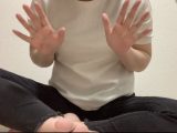 普通の女の子の足の爪切り-スマホ自撮り◎あんな(26歳)OL
